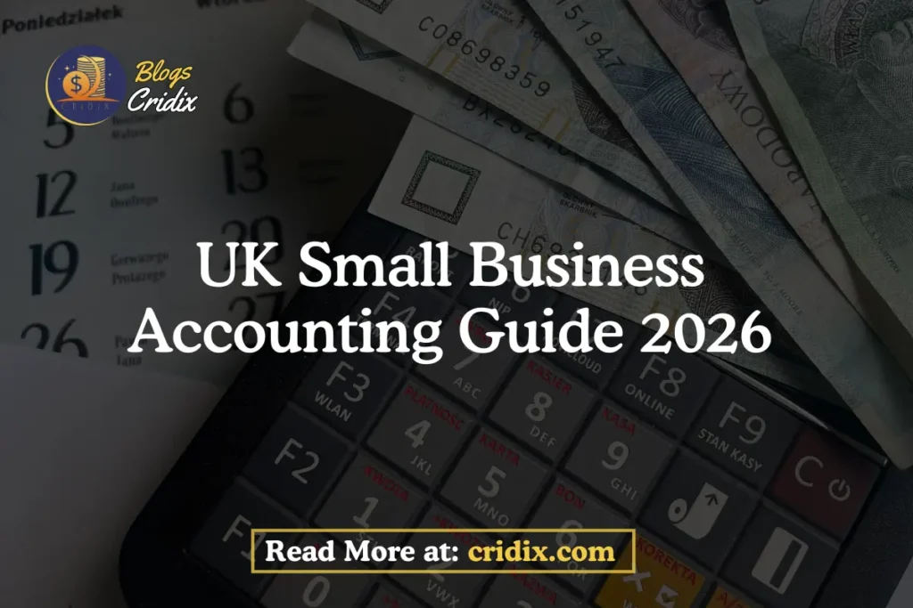 UK small business accounting dashboard showing bookkeeping and VAT reports